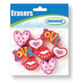 Sweetheart Topper Eraser Assortment